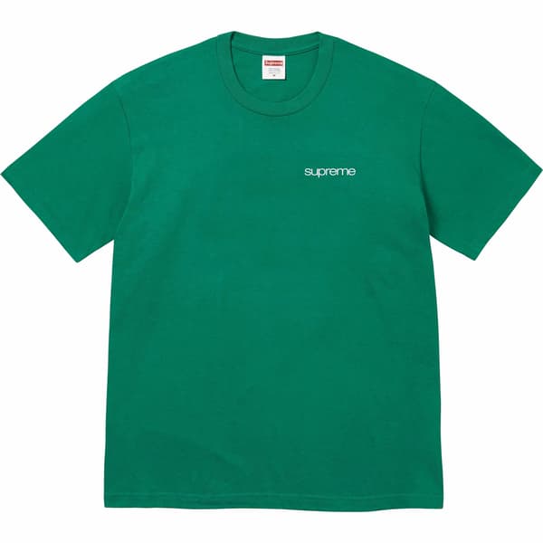 Supreme NYC Tee - Light Pine (front)