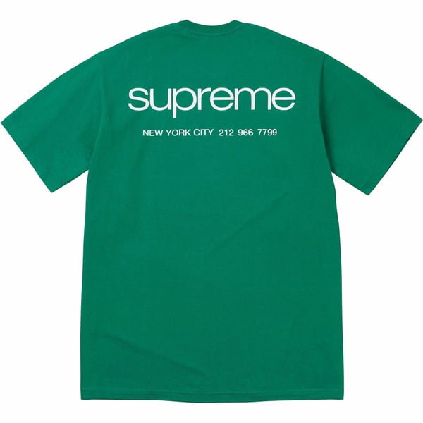 Supreme NYC Tee - Light Pine (front)
