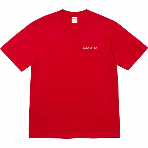 Supreme NYC Tee - Red (front)