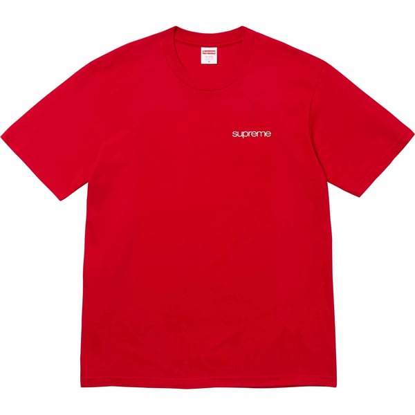 Supreme NYC Tee - Red (front)