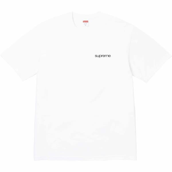 Supreme NYC Tee - White (front)