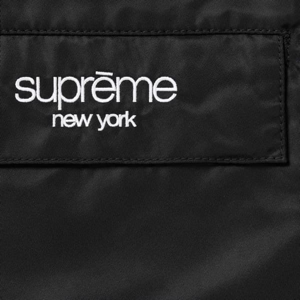 Supreme Nylon Cargo Pant - Black (front)