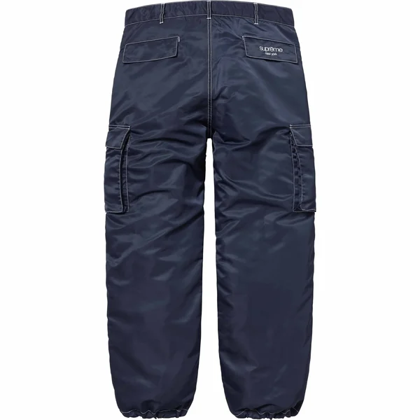 Supreme Nylon Cargo Pant - Navy (front)