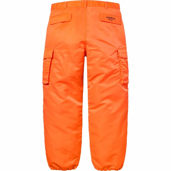 Supreme Nylon Cargo Pant - Orange (front)