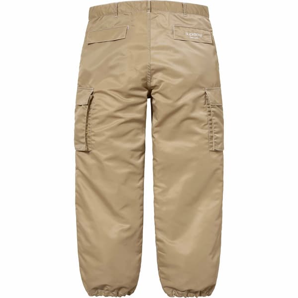 Supreme Nylon Cargo Pant - Tan (front)