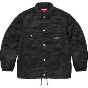 Supreme Nylon Chore Coat Black