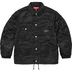 Supreme Nylon Chore Coat - Black (front)