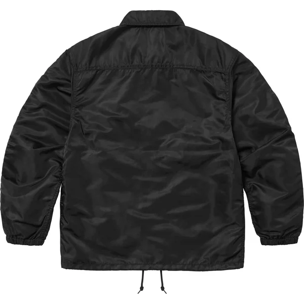 Supreme Nylon Chore Coat - Black (front)