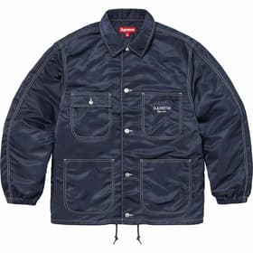 Supreme Nylon Chore Coat Navy