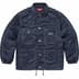 Supreme Nylon Chore Coat - Navy (front)