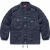 Supreme Nylon Chore Coat - Navy (front)