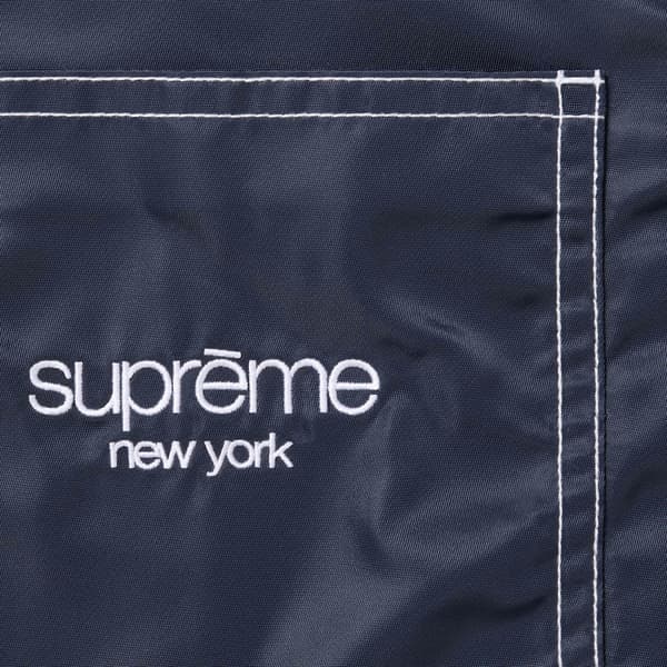 Supreme Nylon Chore Coat - Navy (front)