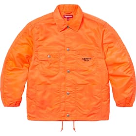 Supreme Nylon Chore Coat Orange