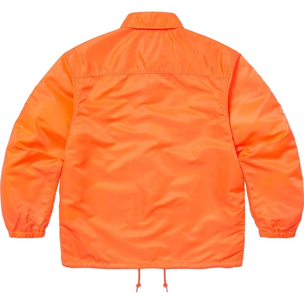Supreme Nylon Chore Coat - Orange (front)