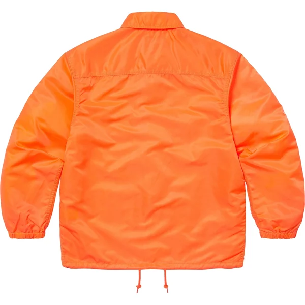 Supreme Nylon Chore Coat - Orange (front)
