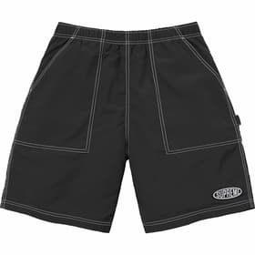 Supreme Nylon Painter Short Black
