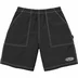 Supreme Nylon Painter Short - Black (front)