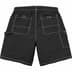 Supreme Nylon Painter Short - Black (front)