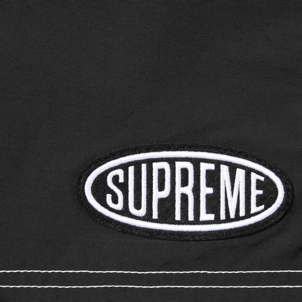 Supreme Nylon Painter Short - Black (front)