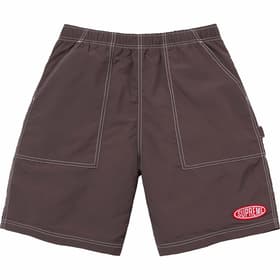 Supreme Nylon Painter Short Dark Brown
