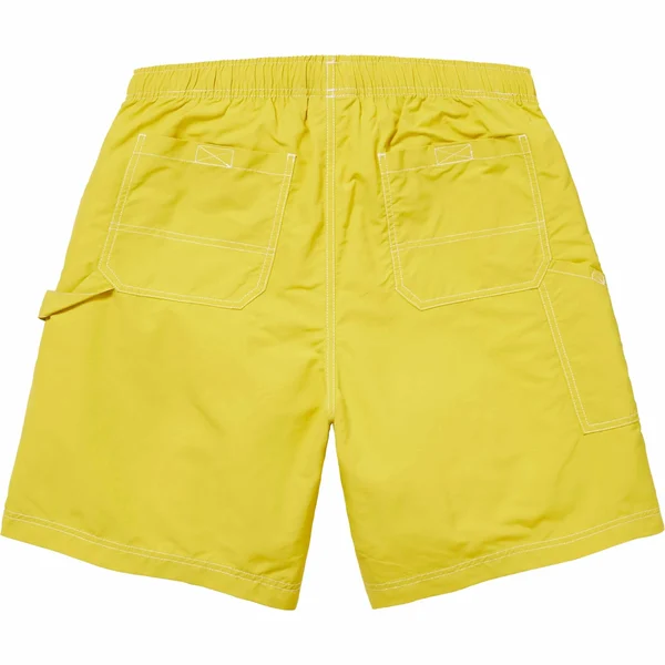 Supreme Nylon Painter Short - Gold (front)