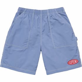 Supreme Nylon Painter Short Light Slate