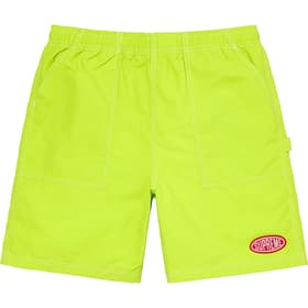 Supreme Nylon Painter Short Lime