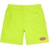 Supreme Nylon Painter Short - Lime (front)