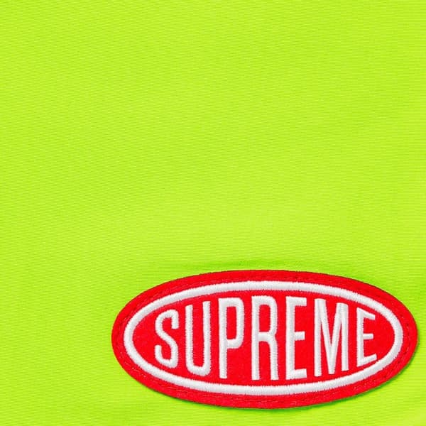 Supreme Nylon Painter Short - Lime (front)