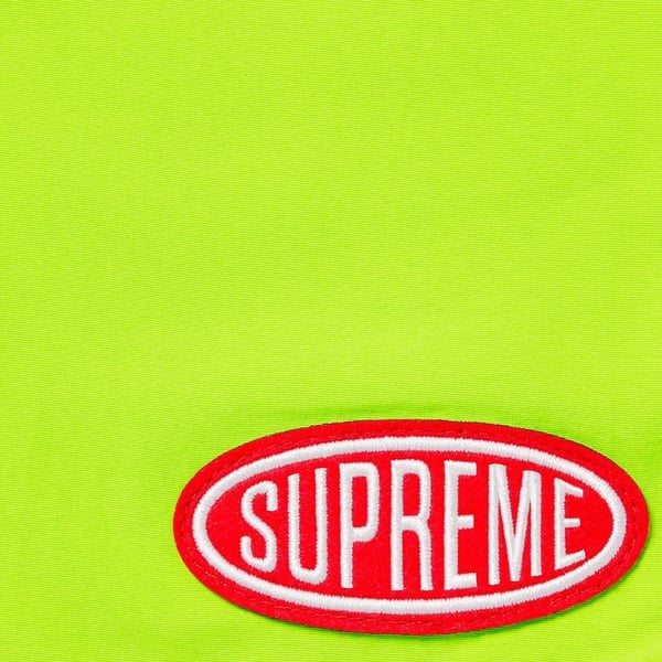 Supreme Nylon Painter Short - Lime (front)