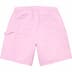 Supreme Nylon Painter Short - Pale Pink (front)