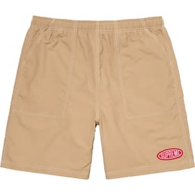 Supreme Nylon Painter Short Tan