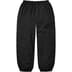 Supreme Nylon Trail Pant - Black (front)