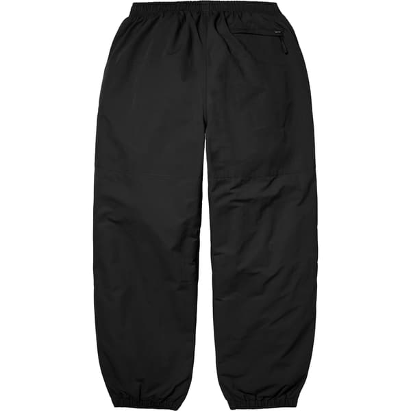 Supreme Nylon Trail Pant - Black (front)
