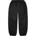 Supreme Nylon Trail Pant - Black (front)