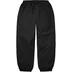 Supreme Nylon Trail Pant - Black (front)