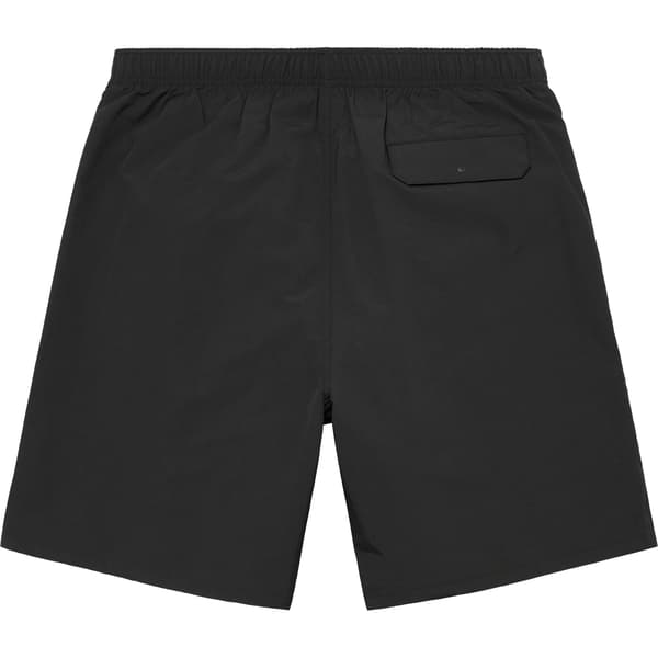Supreme Nylon Water Short - Black (front)