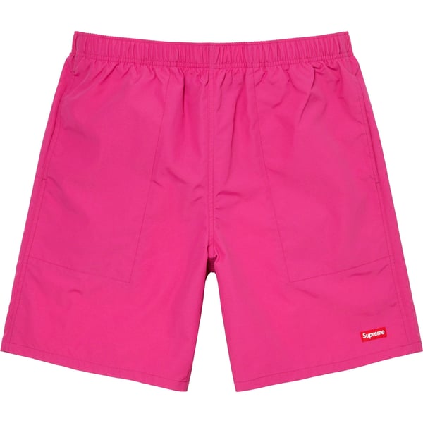 Supreme Nylon Water Short - Fuchsia (front)