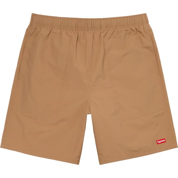 Supreme Nylon Water Short - Light Brown (front)
