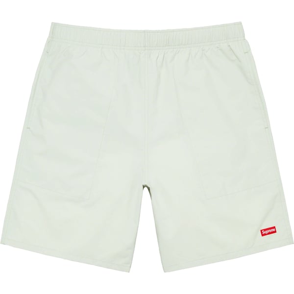 Supreme Nylon Water Short - Pale Mint (front)