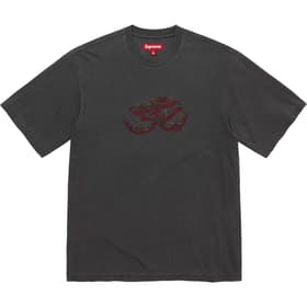 Supreme Ohm Embroidered S/S Top Black
