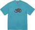 Supreme Ohm Embroidered S/S Top - Blue (front)