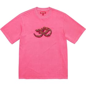 Supreme Ohm Embroidered S/S Top Pink