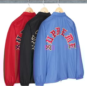 Supreme Old English Arc Coaches Jacket