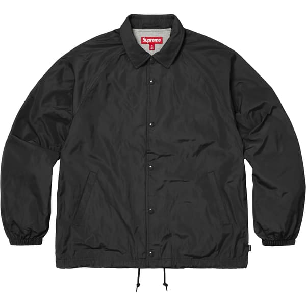 Supreme Old English Arc Coaches Jacket - Black (front)