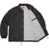Supreme Old English Arc Coaches Jacket - Black (front)