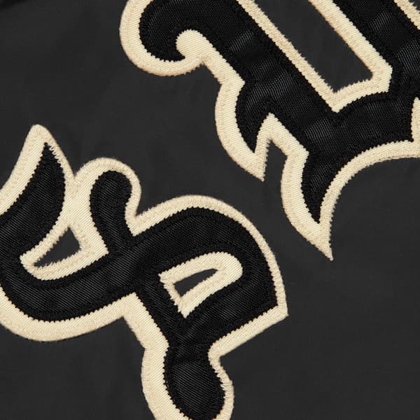 Supreme Old English Arc Coaches Jacket - Black (front)