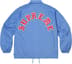 Supreme Old English Arc Coaches Jacket - Light Blue (front)