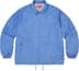 Supreme Old English Arc Coaches Jacket - Light Blue (front)