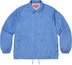 Supreme Old English Arc Coaches Jacket - Light Blue (front)